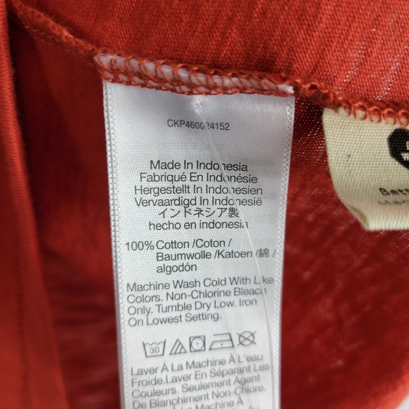 New Madewell Whisper Short Sleeve V Neck Cotton Solid Basic Tee - Picture 7 of 9